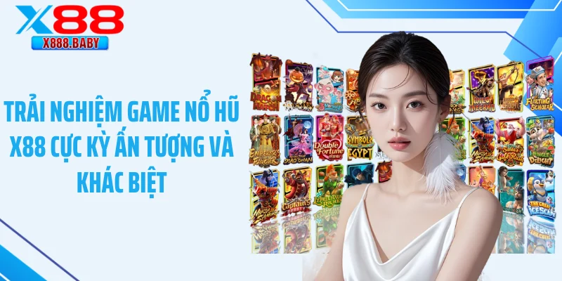 Trải nghiệm game nổ hũ X88 cực kỳ ấn tượng và khác biệt